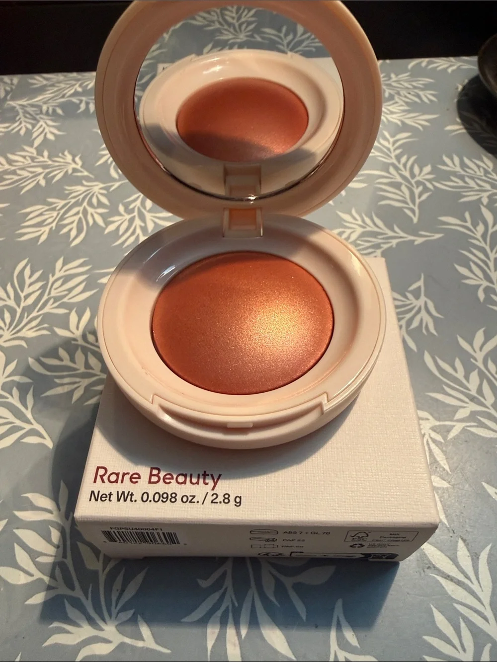 Rare Beauty Soft Pinch Luminous Powder Blush - Joy (peach)